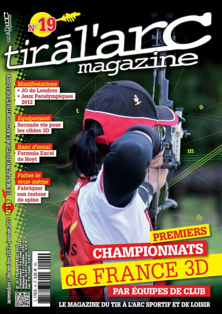 Couverture Tir à l'Arc Magazine – Numéro 19