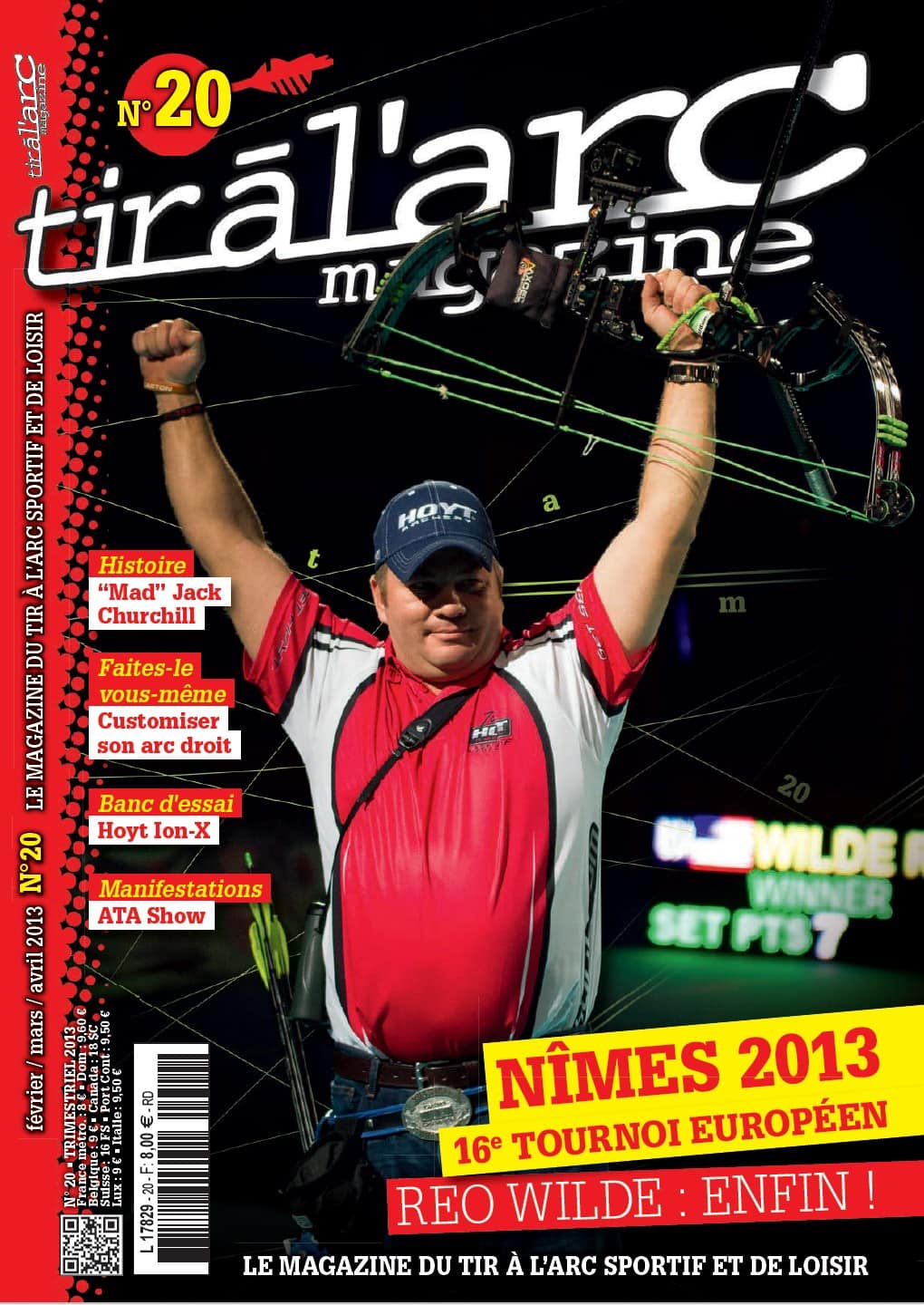Couverture Tir à l'Arc Magazine – Numéro 20