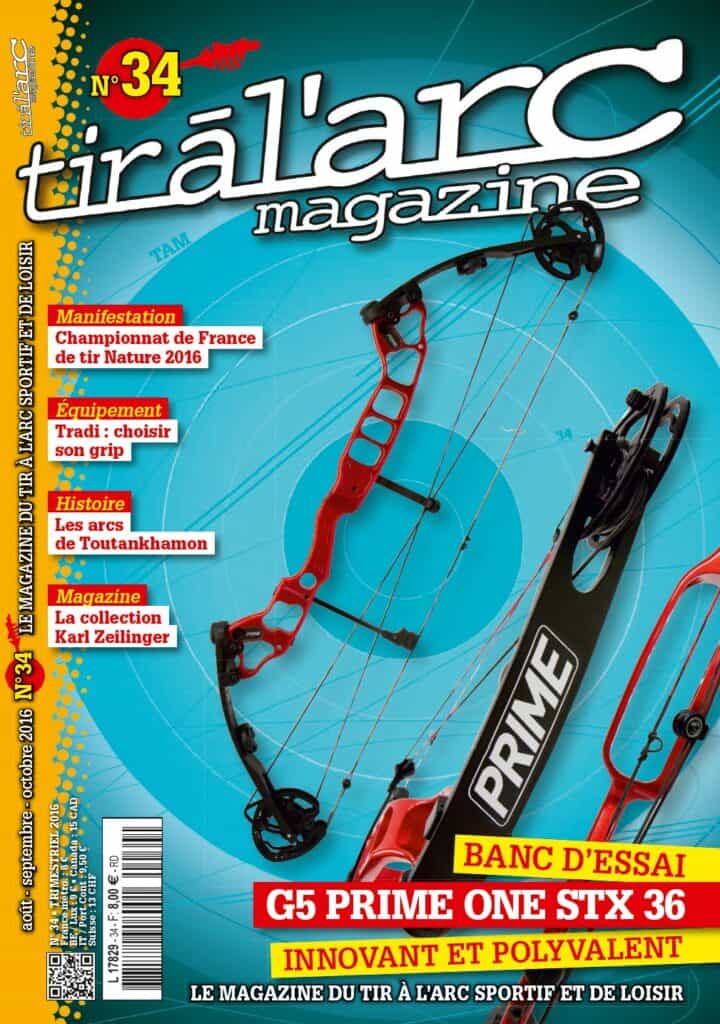 Couverture Tir à l'Arc Magazine – Numéro 34