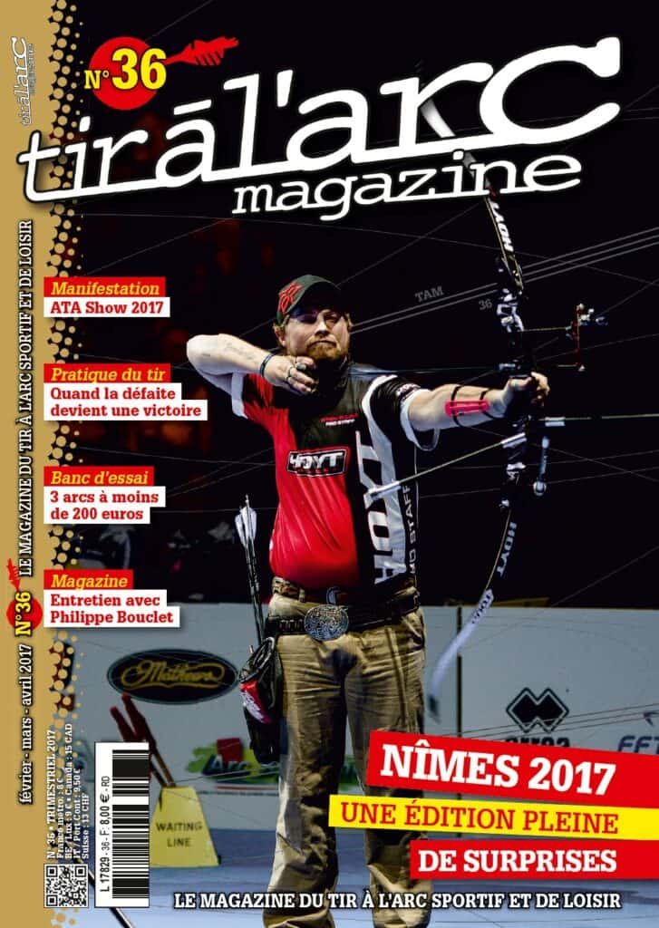 Couverture Tir à l'Arc Magazine – Numéro 36