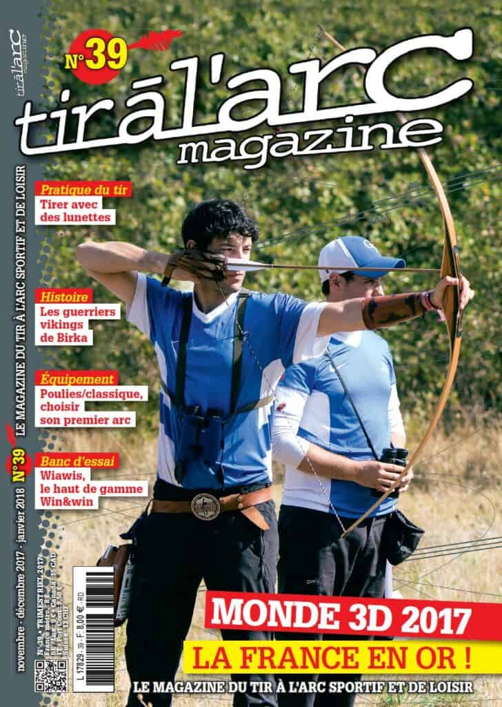 Couverture Tir à l'Arc Magazine – Numéro 39
