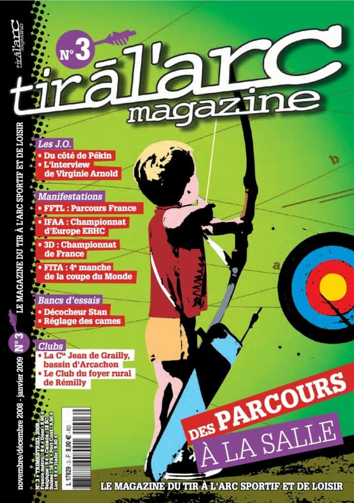 Couverture Tir à l'Arc Magazine – Numéro 3