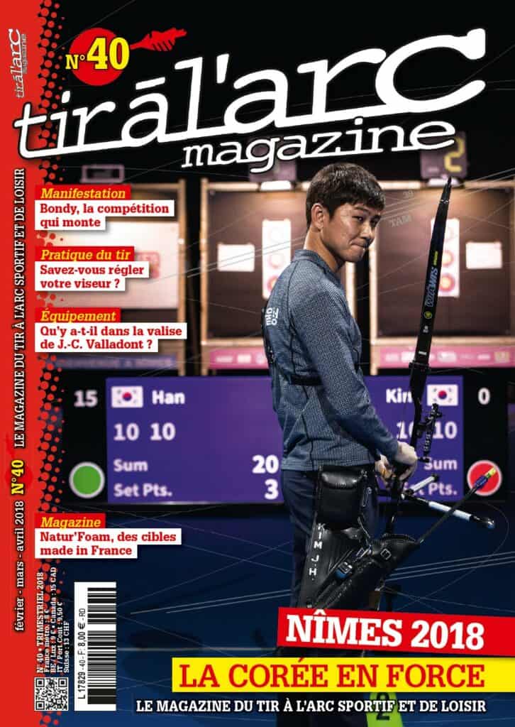 Couverture Tir à l'Arc Magazine – Numéro 40