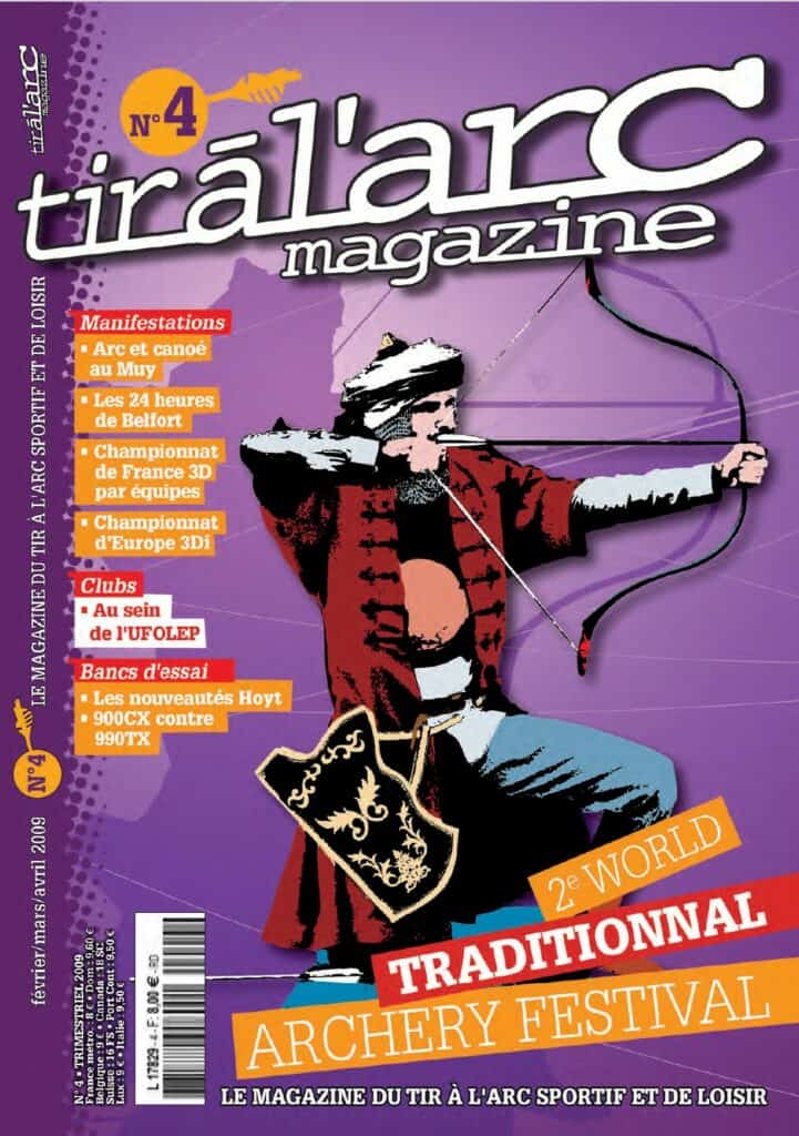 Couverture Tir à l'Arc Magazine – Numéro 4