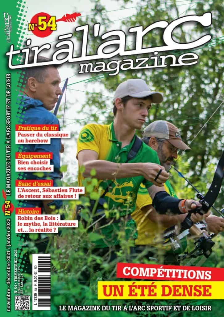Couverture Tir à l'Arc Magazine – Numéro 54