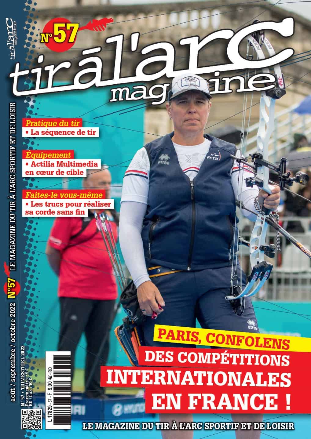 Couverture Tir à l'Arc Magazine – Numéro 57