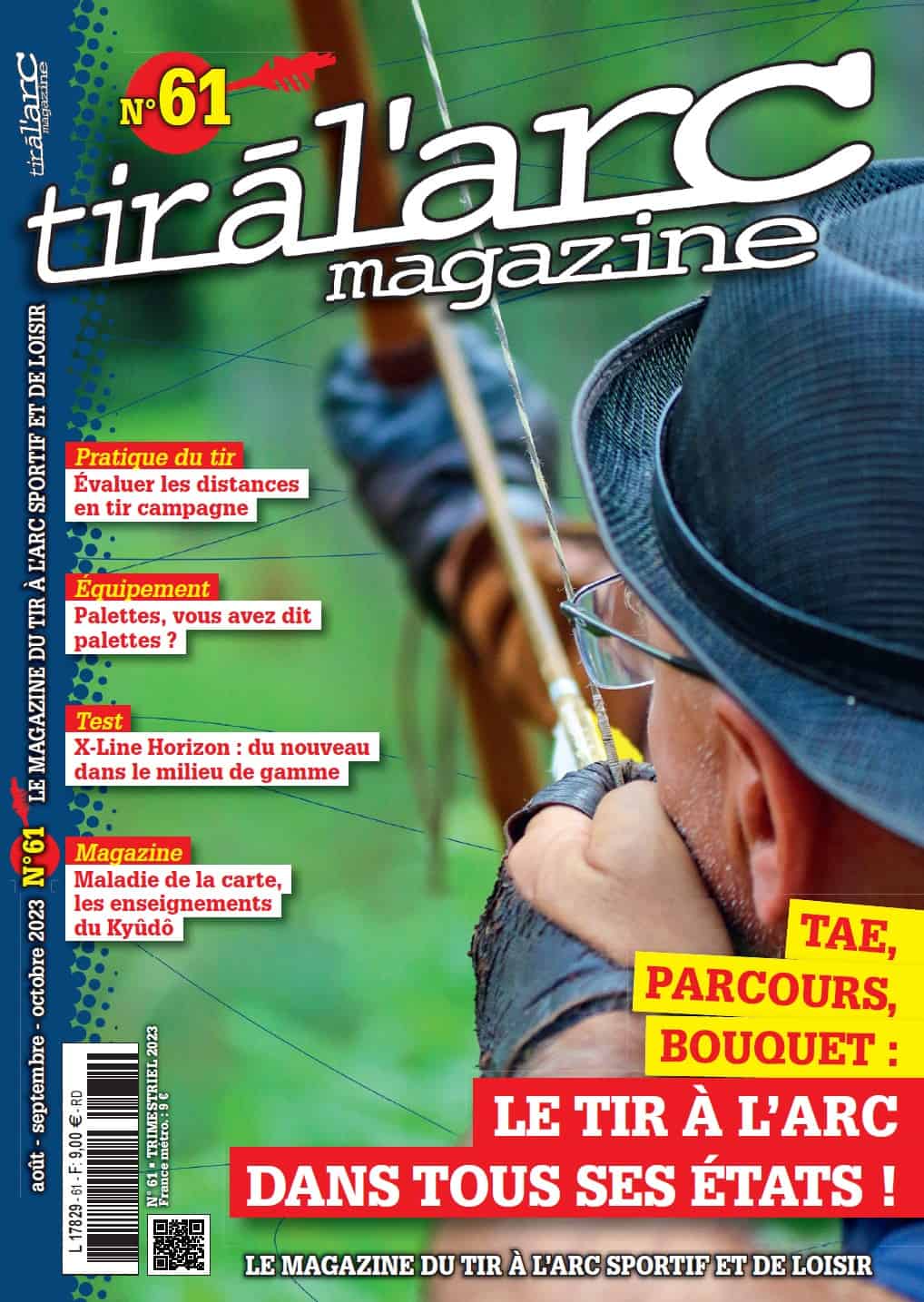 Couverture Tir à l'Arc Magazine – Numéro 61