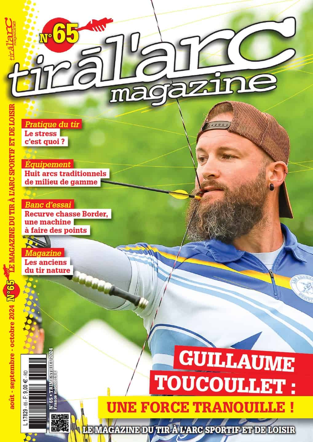 Couverture Tir à l'Arc Magazine – Numéro 65